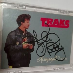 Kyle Petty 1992 TRAKS Autograph Series A6 On Card Auto Authentic